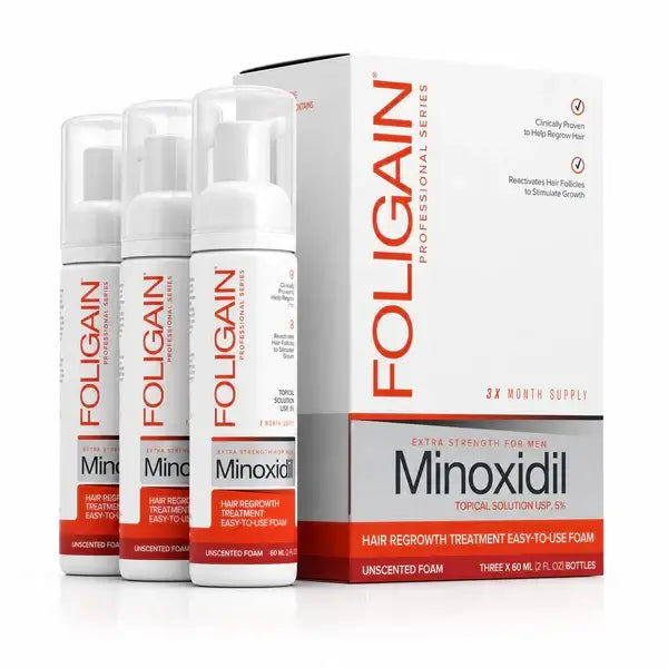 Foligain Minoxidil 5% hajnövesztő hab