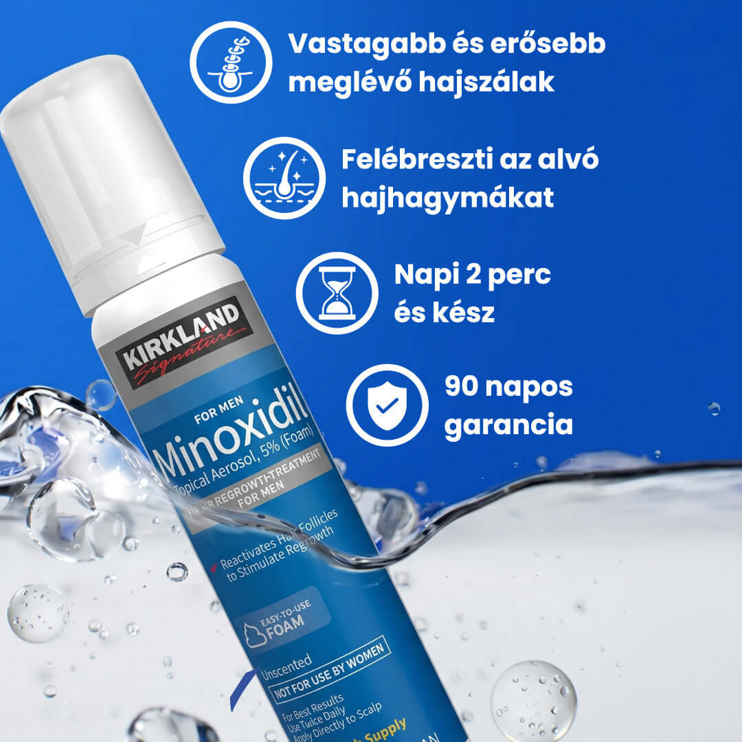 Kirkland Minoxidil 5% hajnövesztő hab